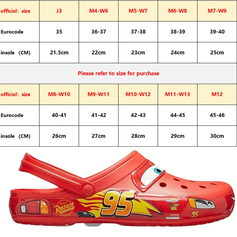 Lightning Mcqueen Crocs