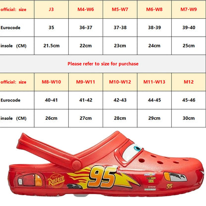 Lightning Mcqueen Crocs